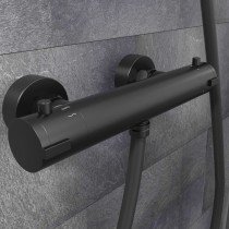 SCH TTE Thermostatic Shower Mixer  LONDON Black