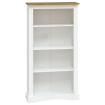 5-Tier Bookcase Mexican Pine Corona Range 81x40x170 cm