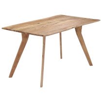 Dining Table 120x58x76 cm Solid Acacia Wood
