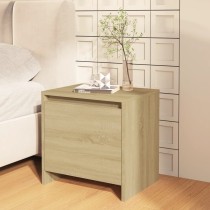 Bedside Cabinet Grey Sonoma 45x34x44.5 cm Engineered Wood