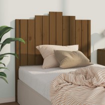 Bed Headboard 186x4x110 cm Solid Wood Pine