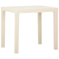 Garden Table White 79x65x72...
