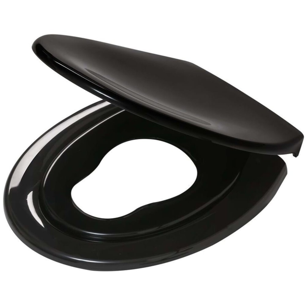 Tiger Toilet Seat and Children Seat Tulsa Black