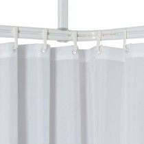 Sealskin Shower Curtain Rail Set Easy-Roll Black