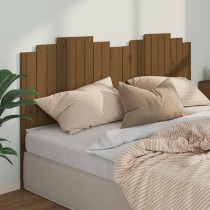 Bed Headboard 186x4x110 cm Solid Wood Pine