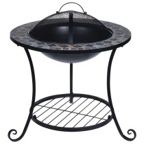 ProGarden Fire Bowl with Mosaic 58x44 cm