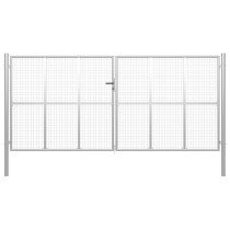 Gartentor Zauntor Gitterzaun Tor 415 x 225 cm / 400 x 175 cm