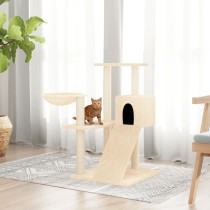 Cat Tree with Sisal Scratching Posts Dark Grey 82 cm