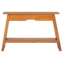 Console Table 110x30x75 cm Solid Wood Mahogany