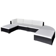 6 Piece Garden Lounge Set...