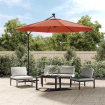 Replacement Fabric for Cantilever Umbrella Black 350 cm