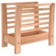 Magazine Rack 40x26.5x38.5 cm Solid Wood Walnut