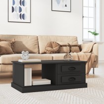 Coffee Table White 90x50x35 cm Engineered Wood