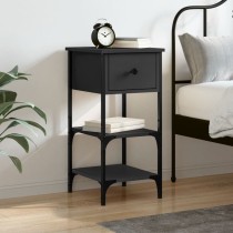 Bedside Cabinets 2 pcs Brown Oak 34x36x70 cm Engineered Wood