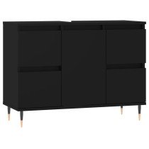 Bathroom Cabinet Brown Oak 80x33x60 cm Engineered Wood