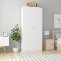 Wardrobe Grey Sonoma 90x50x200 cm Engineered Wood