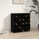 Wine Cabinet 62x25x62 cm Solid Wood Pine