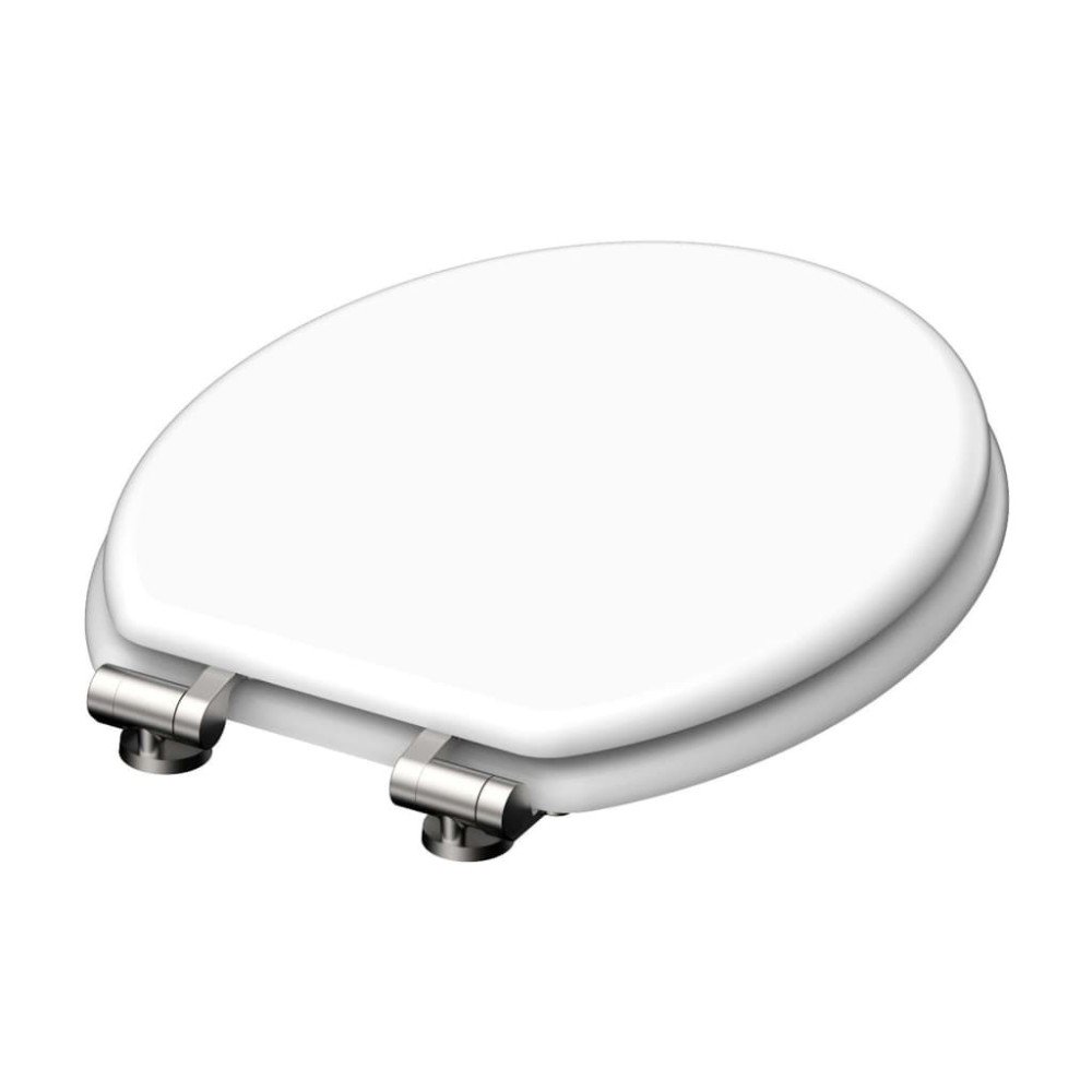 SCH TTE Toilet Seat WHITE Wood Core