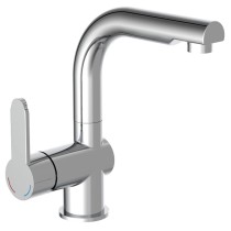 SCH TTE Basin Mixer with Pull-Out Spray LONDON Chrome