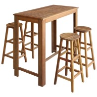 Bar Table and Stool Set 5...
