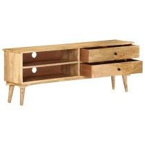 TV-Schrank 140x30x50 cm Massivholz Mango