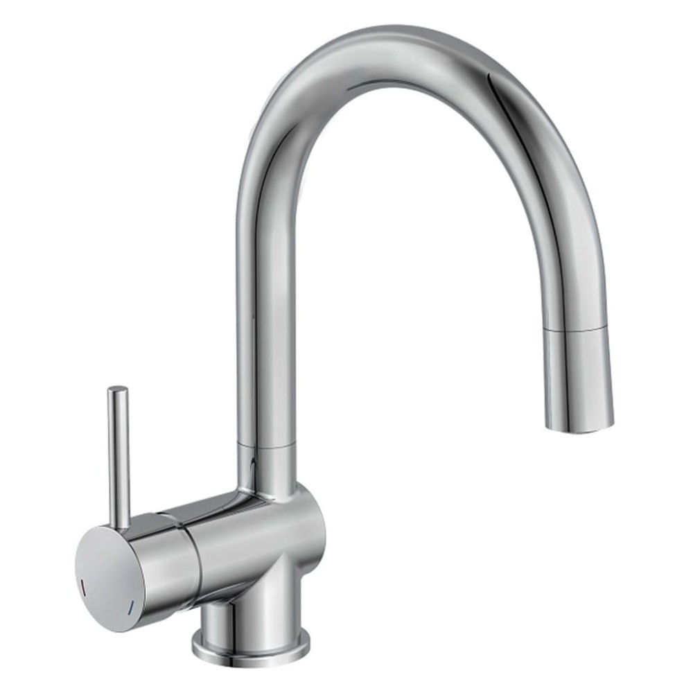 SCH TTE Sink Mixer with LED STELLA Chrome