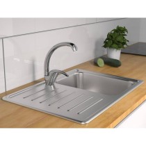 SCH TTE Sink Mixer with Round Spout DIZIANI Chrome