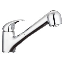 SCH TTE Sink Mixer with Pull-out Spray ALBATROS Chrome