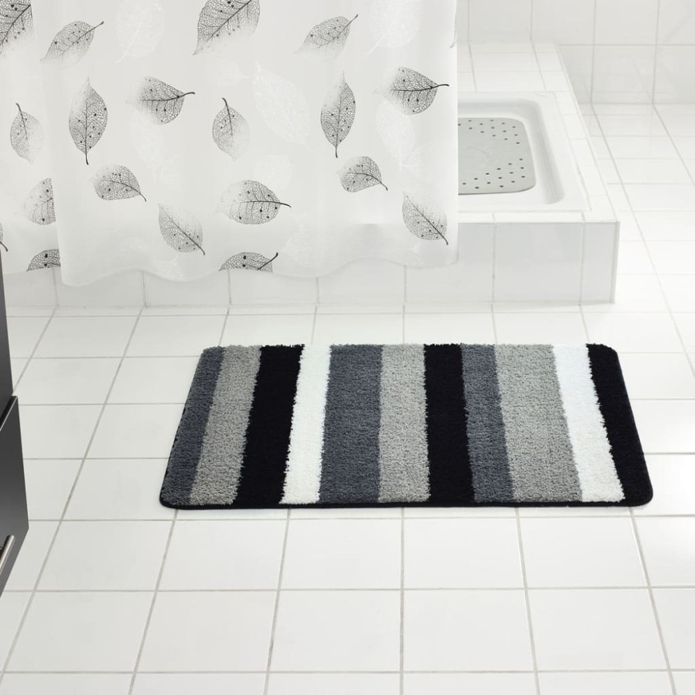 RIDDER Bathroom Rug Carl 60x90 cm Grey 7102307