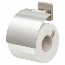 Tiger Toilet Roll Holder "Onu" with Cover Stainless Steel