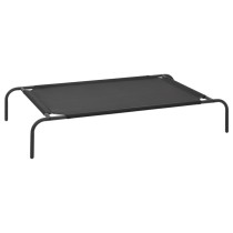 Elevated Dog Bed Black XL Textilene