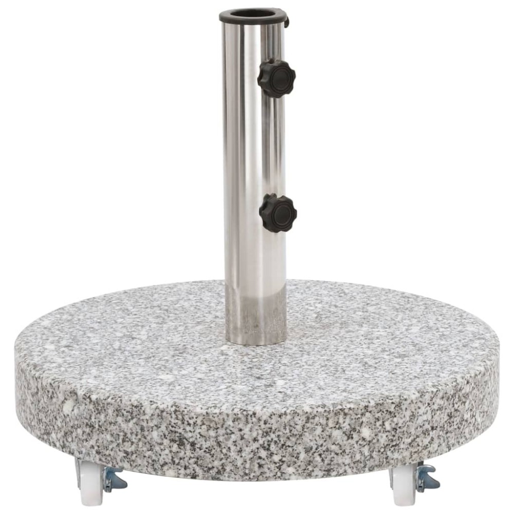 Parasol Base Granite 30 kg Round Black