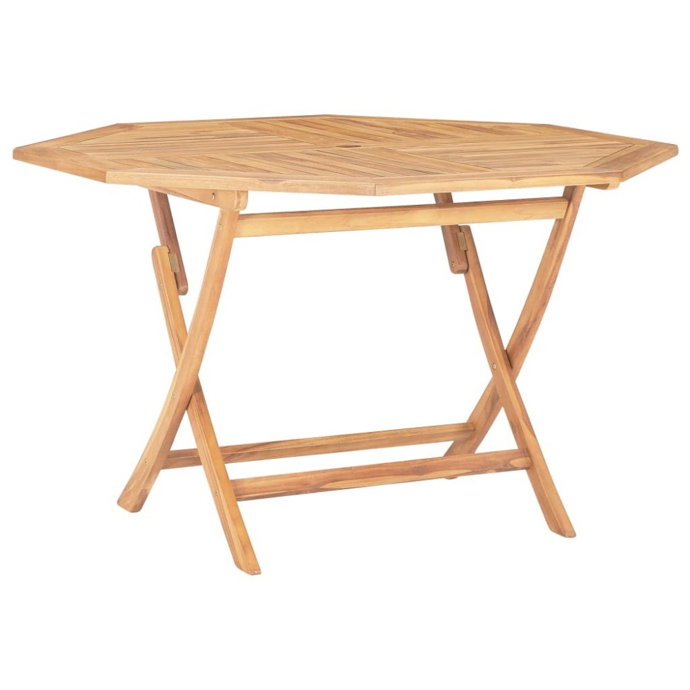 Folding Garden Table   85 cm Solid Teak Wood