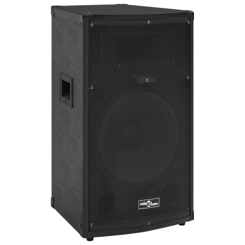 Professional Passive Hifi Stage Speaker 1000 W Black 32x32x64cm