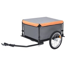 Bike Cargo Trailer Black and Blue 65 kg