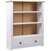 Bookcase White 80x35x110 cm...