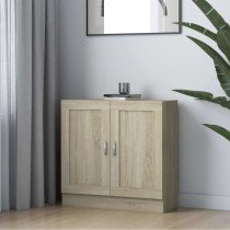 Book Cabinet Concrete Grey 82.5x30.5x80 cm Engineered Wood
