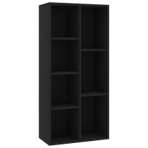 Book Cabinet Concrete Grey 50x25x106 cm Engineered Wood