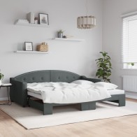 Day Bed Light Grey 90x190...