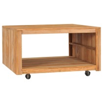 Coffee Table 110x60x40 cm Solid Teak Wood