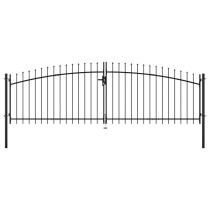 Double Door Fence Gate with...