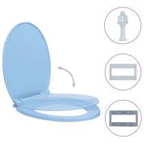 Soft-Close Toilet Seat Quick Release Beige Oval
