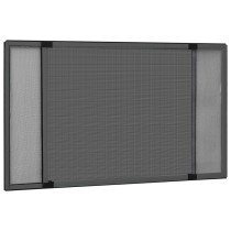 Extendable Insect Screen for Windows Anthracite (100-193)x75 cm