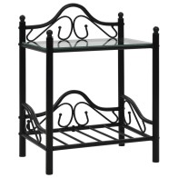 Bedside Tables 2pcs Steel...