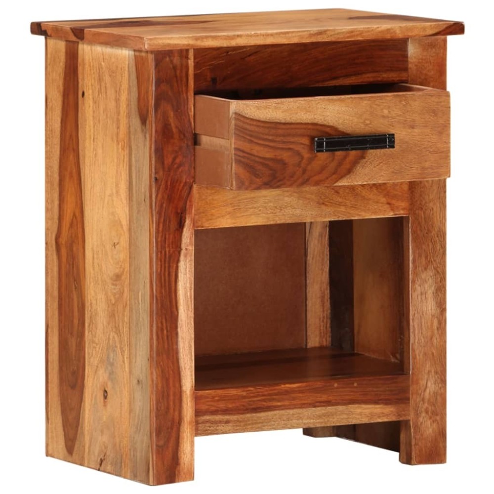 Nightstand 40x30x50 cm Solid Sheesham Wood