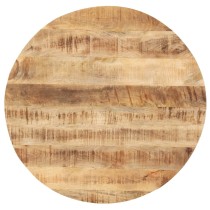 Table Top Solid Mango Wood Round 15-16 mm 40 cm