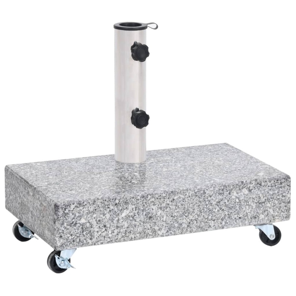 Umbrella Base Black 45x25x8 cm Granite