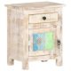 Bedside Cabinet 40x30x50 cm Rough Mango Wood