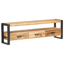 TV Cabinet 120x30x45 cm Solid Wood Acacia