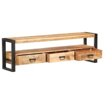 TV Cabinet 120x30x45 cm Solid Wood Acacia
